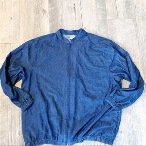 Bonworth vintage bomber denim jacket